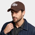 Men's Brown Cotton Cap, , small