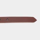 Women's Brown Polyurethane Belt, , small image number null