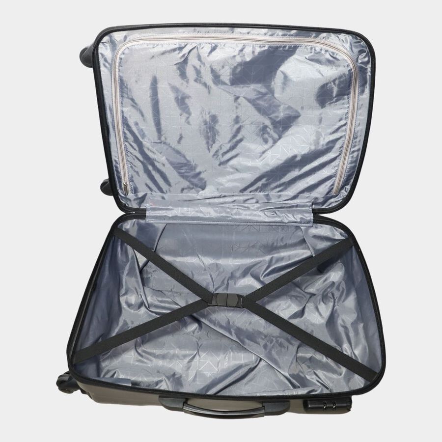 4-Wheel Dark Grey PVC Matee Hard Case Trolley, Small + Medium + Large, , large image number null