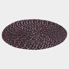 Blue Polyester Cotton Door Mat, , small image number null