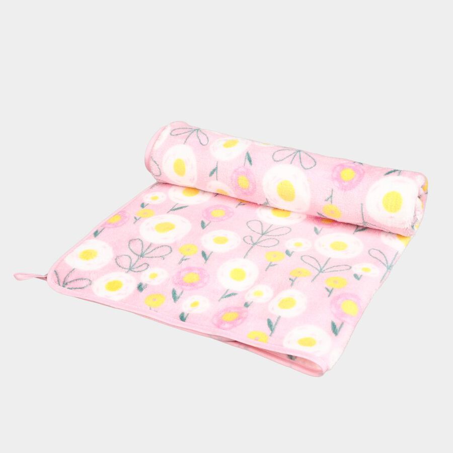 270 GSM Pink Microfiber Baby Towel, , large
