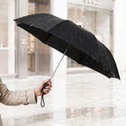 Blue Polyester Umbrella, , small
