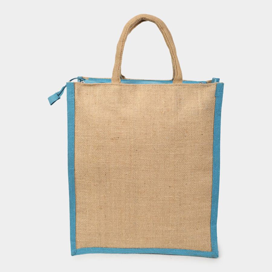 Blue Jute Bag, , large image number null