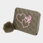 Women's Red Polyurethane Clutch Bag, , small image number null