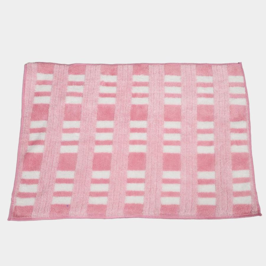 300 GSM Pink Microfiber Hand Towel, , large