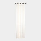 7ft. White Microfiber Door Curtain, , small image number null