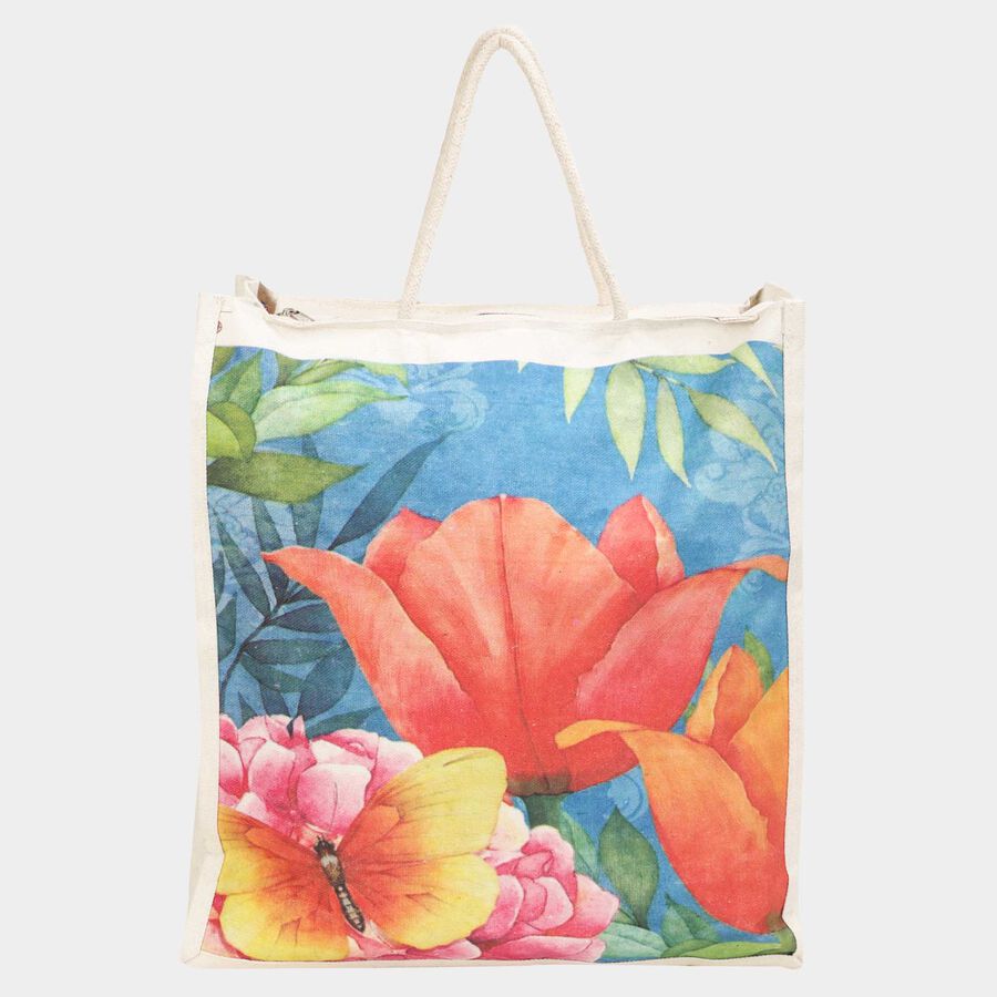 Multicolour Canvas Bag, , large image number null