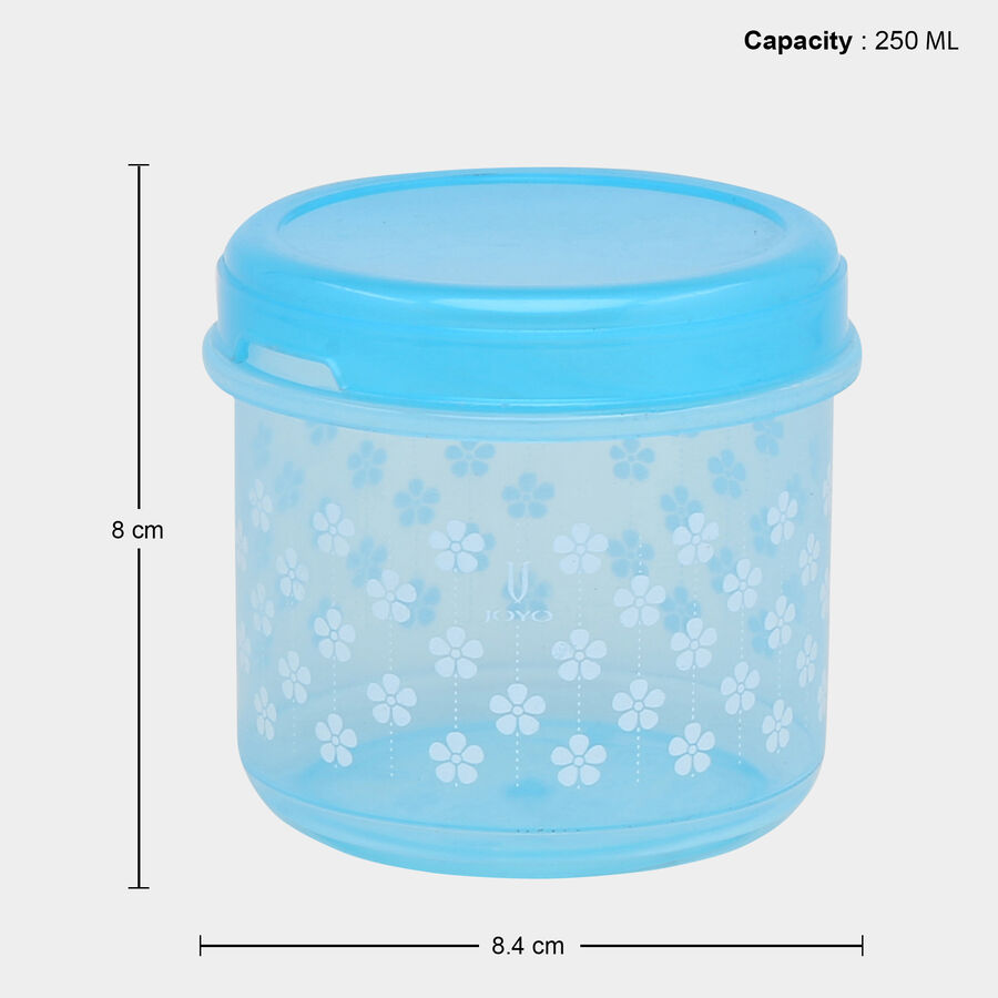 Air-Tight Plastic Container, Set of 4 - 250 ml | 500 ml | 1 L | 2 L, , large image number null
