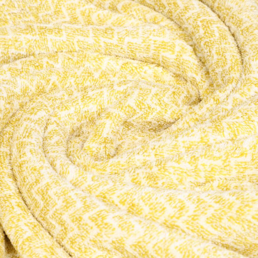 280 GSM Yellow Microfiber Bath Towel, , large image number null