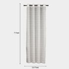 7ft. White Polyester Curtain, , small