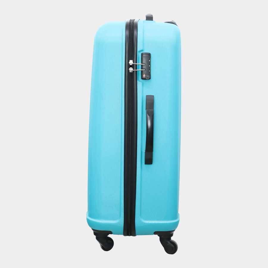 4-Wheel Cyan PVC Matee Hard Case Trolley, Large, , large image number null