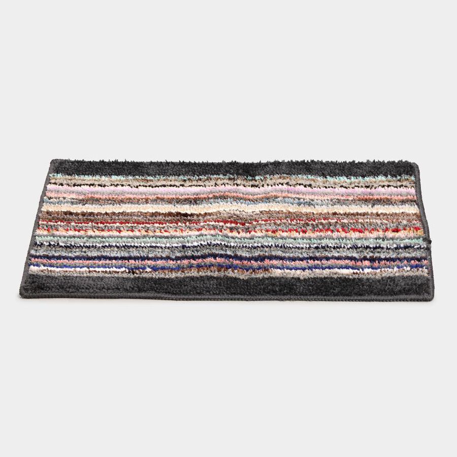 Grey Polyester Door Mat, , large