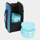 4 Container Plastic Lunch Box with Bag, , small image number null