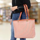 Women's Tan Polyurethane Tote Bag, , small image number null