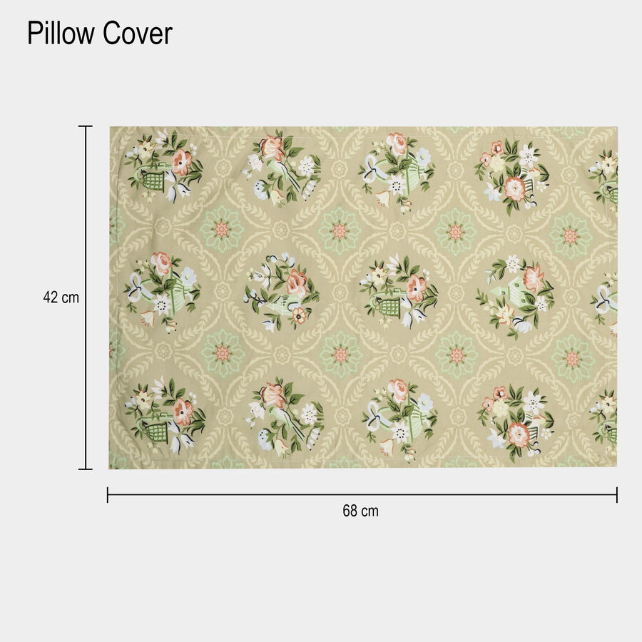 120 GSM Green Polycotton Double Bedsheet, , large image number null