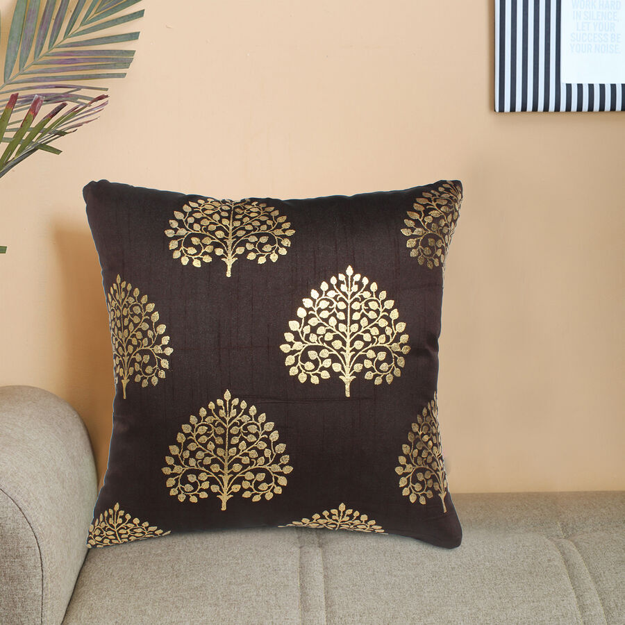 Foil Printed Cushion Cover, , large image number null
