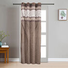 7 ft. Brown Polyester Curtain, , small image number null