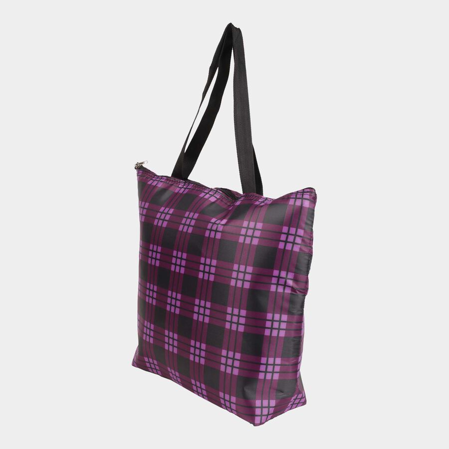 Women's Printed Fabric-Nylon Shopping Bag, Medium, , large image number null