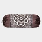 Brown Polyester Bolster Cover, , small image number null