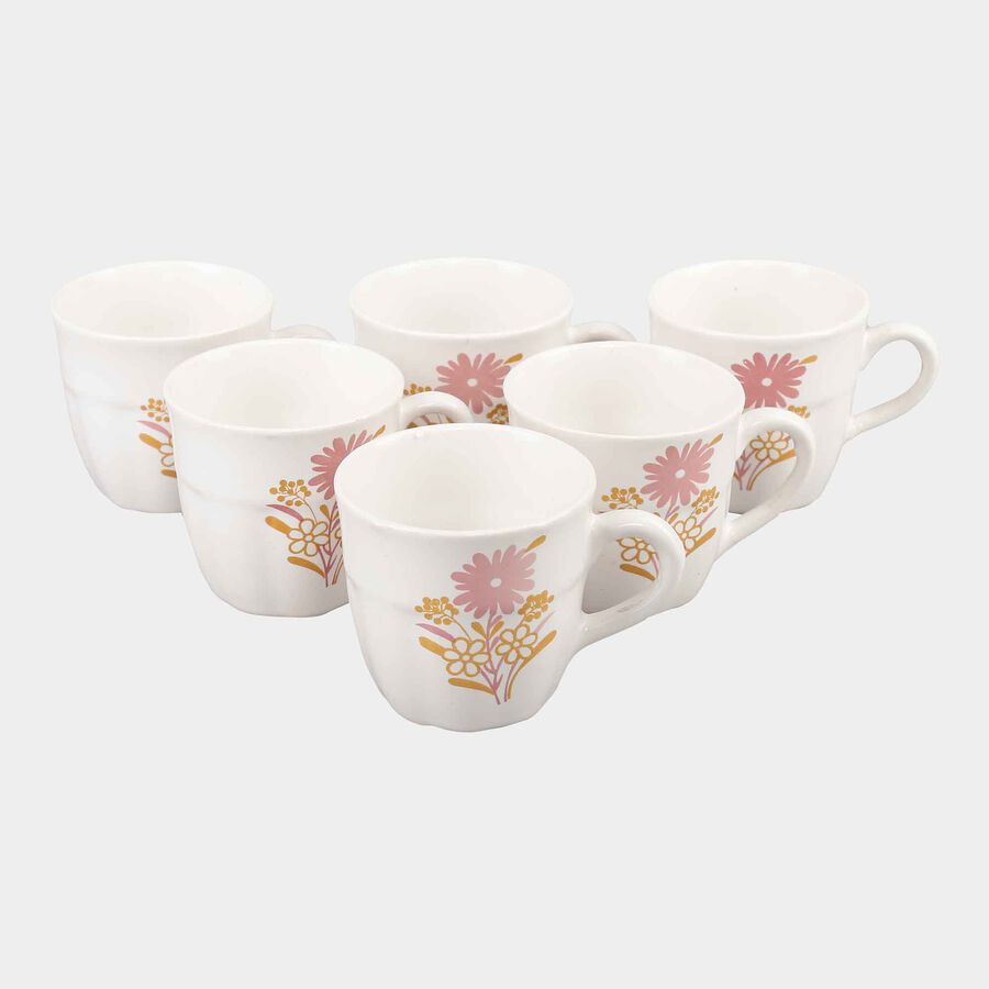 120 ml Stoneware Cup, Set of 6, , large image number null