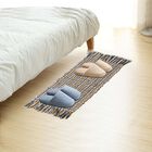 Multicolour Polyester Cotton Door Mat, , small image number null
