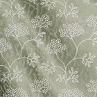 5ft. Bedroom Light Sage Green Printed Eyelet Curtains, , small image number null