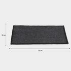 Grey Polyester Cotton Door Mat, , small
