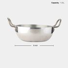 1.3 L Aluminum Kadhai, Induction Compatible, , small image number null
