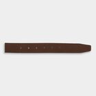 Men's Brown Leather Casual Belt, , small image number null