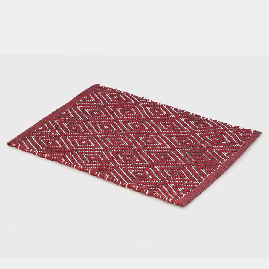 Maroon Polyester Door Mat, , large image number null