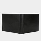 Men's Black Polyurethane Wallet, , small image number null