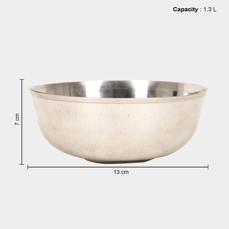 1.3 L Stainless Steel Serving Bowl, , large image number null