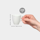 220 ml Bone China Mug Set of 6, , small image number null