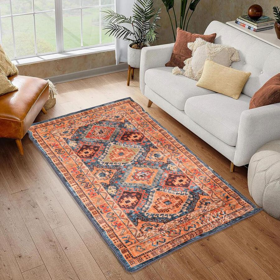 Multicolor Polyester Carpet, , large image number null