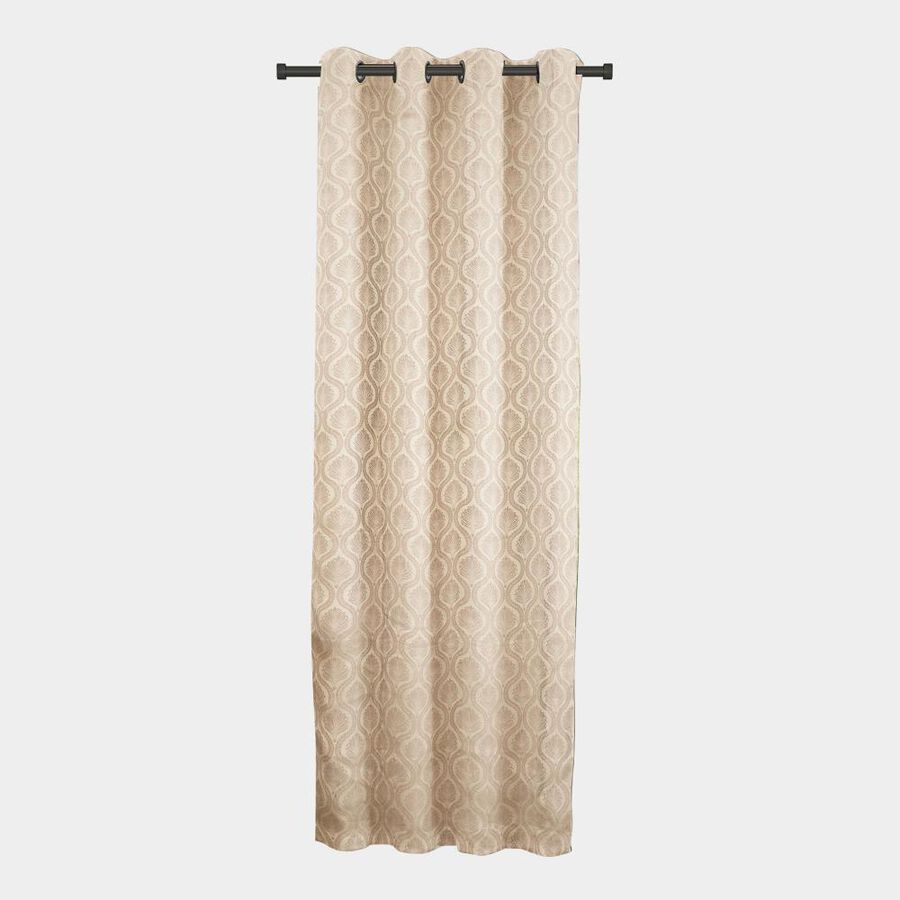 9ft. Cream Polyester Curtain, , large