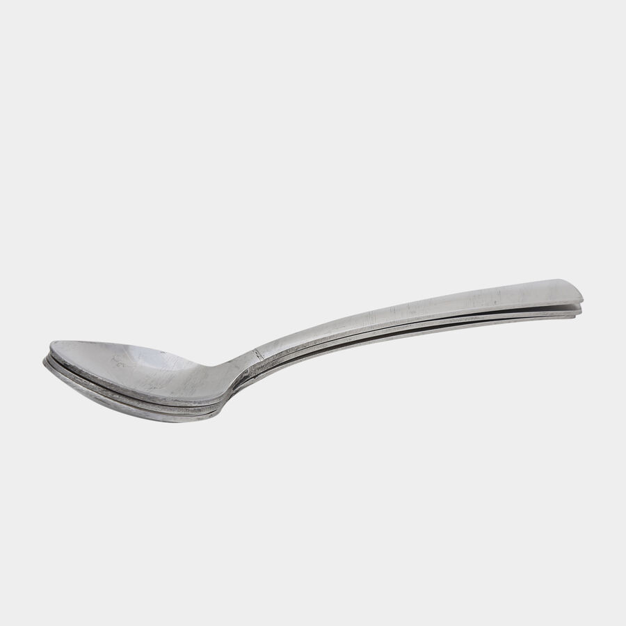 Stainless Steel Tea Spoon - 4 Pcs., , large image number null