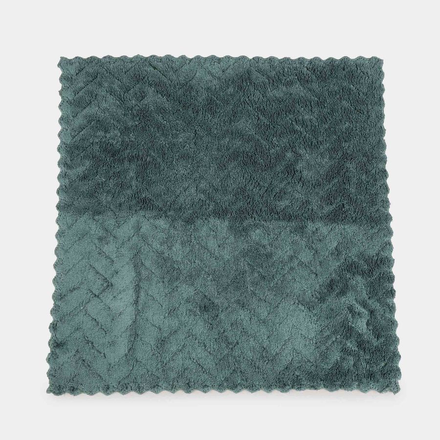 300 GSM Green Microfiber Face Towel, , large image number null