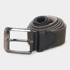 Men's Dark Green Canvas Casual Belt, , small image number null
