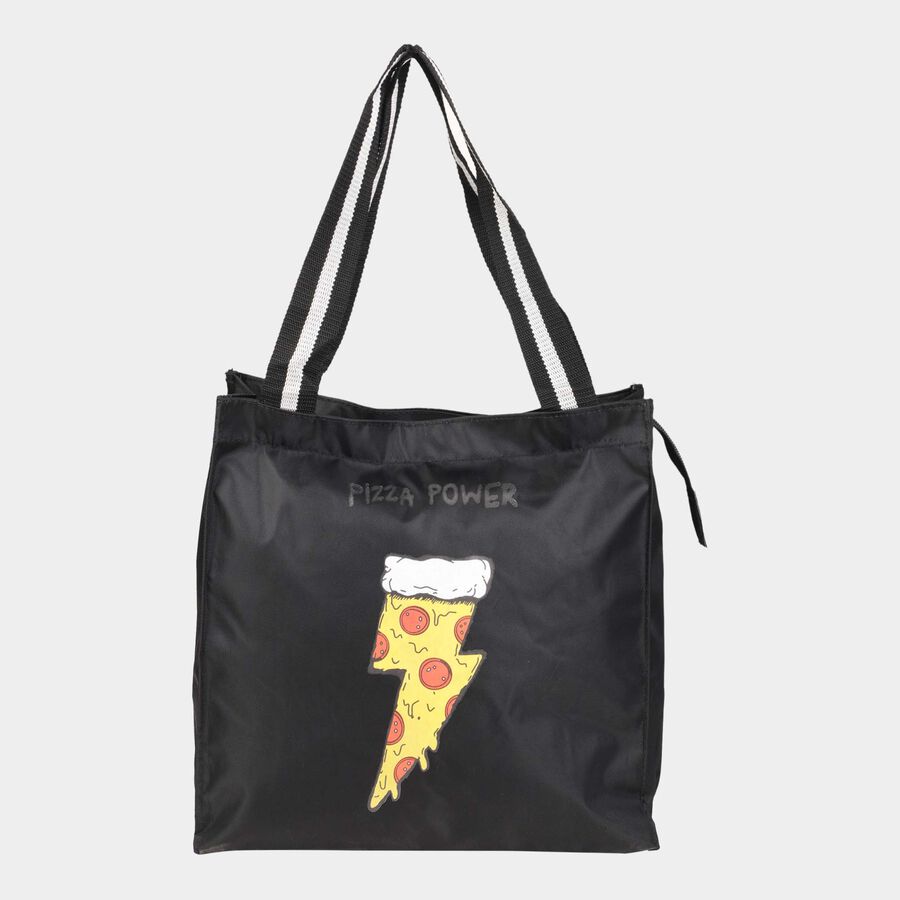 Women's Printed Polyurethane Shopping Bag, Medium, , large image number null