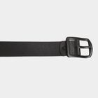Men's Black Leather Casual Belt, , small image number null
