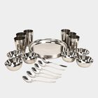 24 Pcs. Steel Dinner Set, , small image number null
