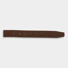 Men's Brown Leather Casual Belt, , small image number null