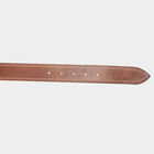 Men's Leather Casual Belt, Size 40, Textured, , small image number null