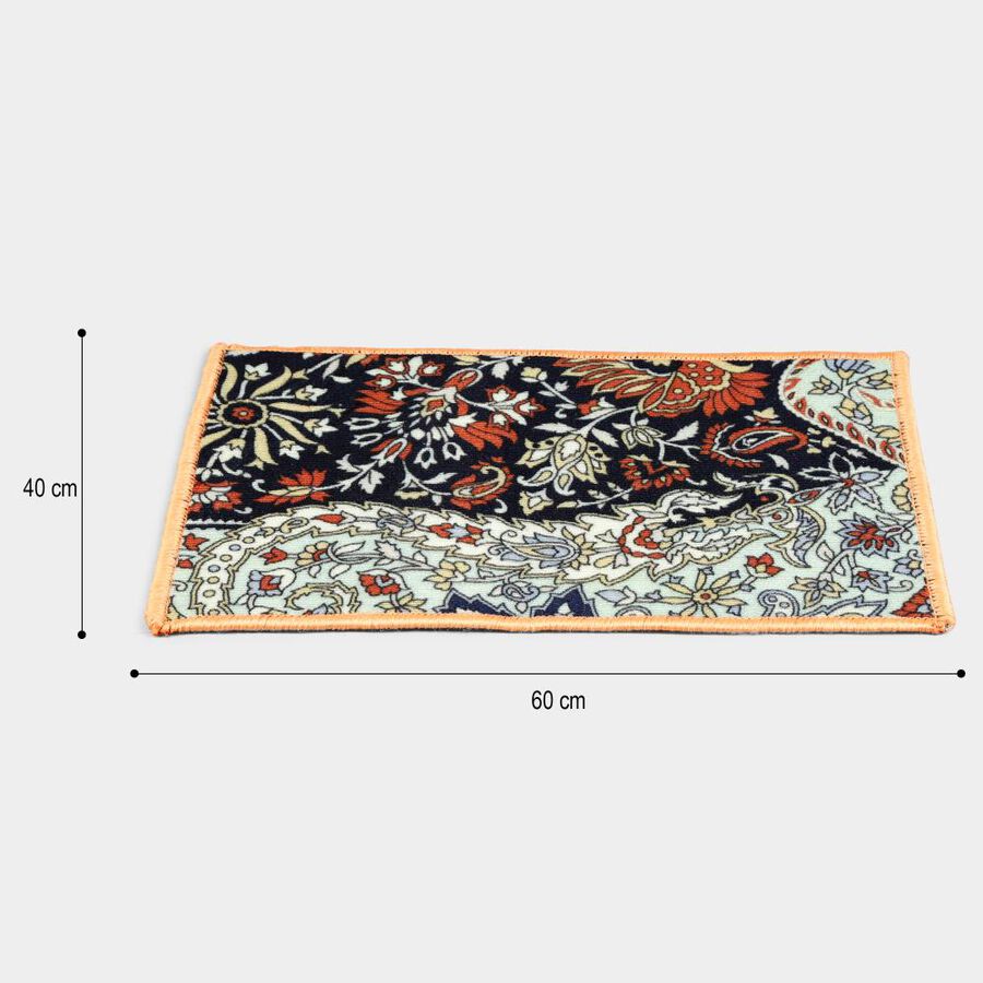 Multicolor Polyester Door Mat, , large