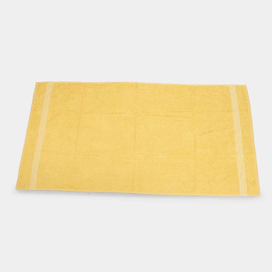 380 GSM Yellow Cotton Bath Towel, , large image number null