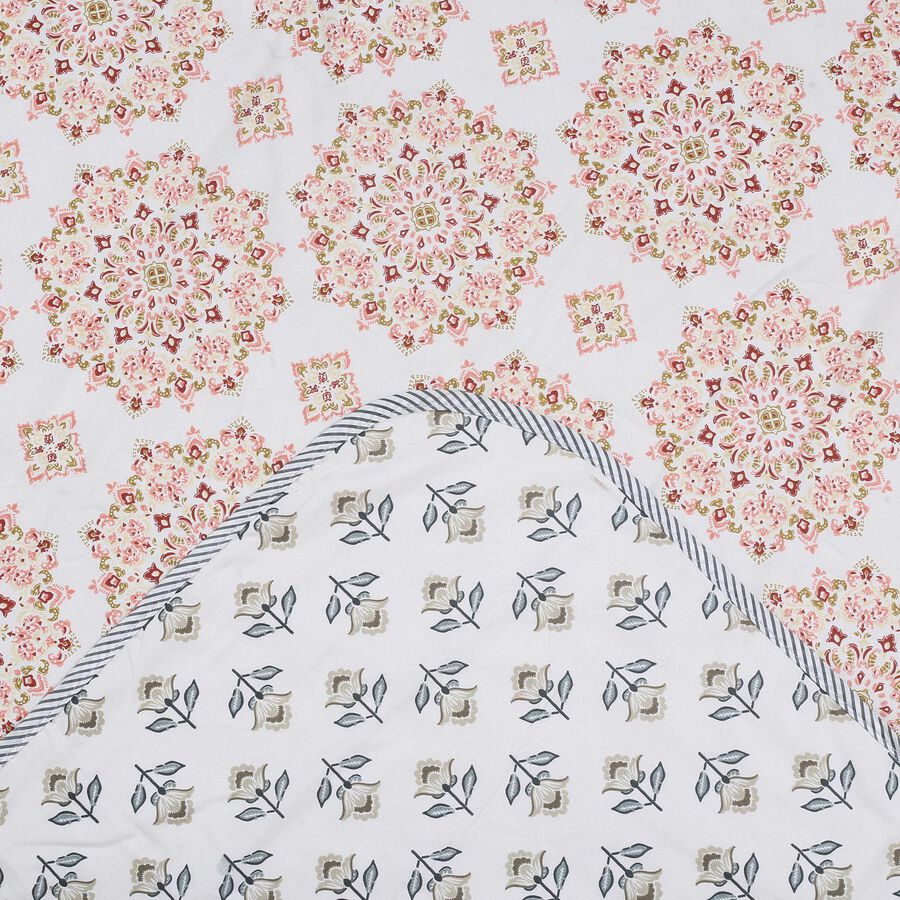 White Cotton Dohar, , large