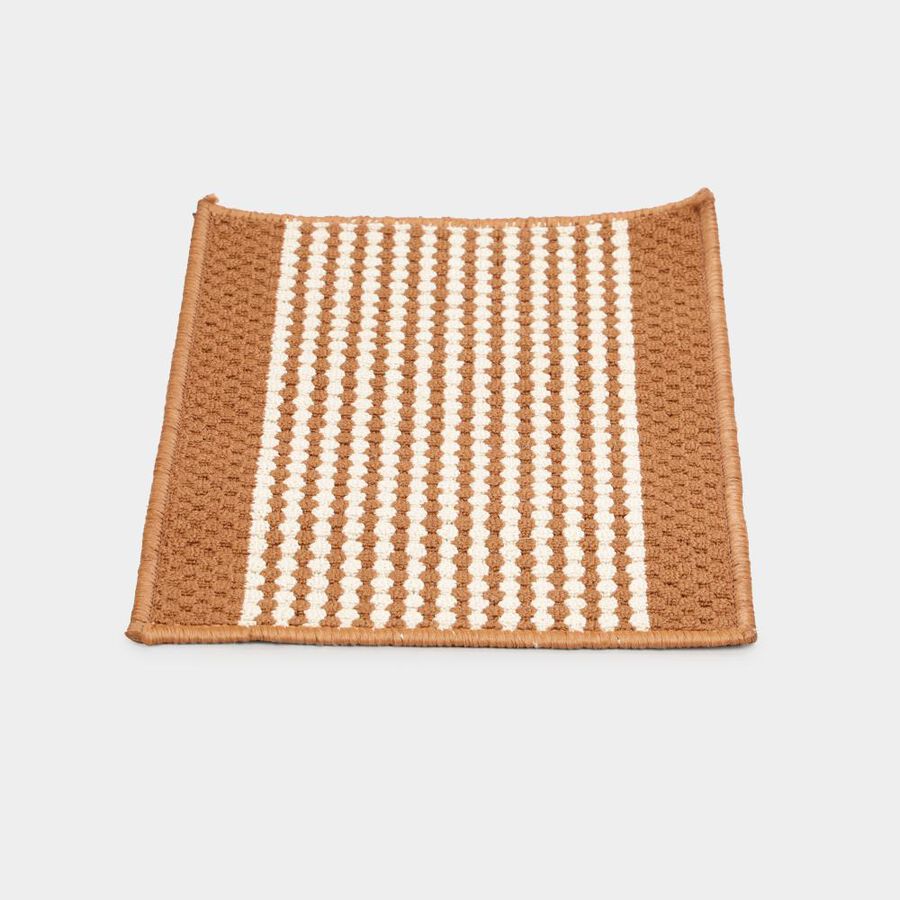 Anti-SKId Brown Polyester Door Mat, , large image number null