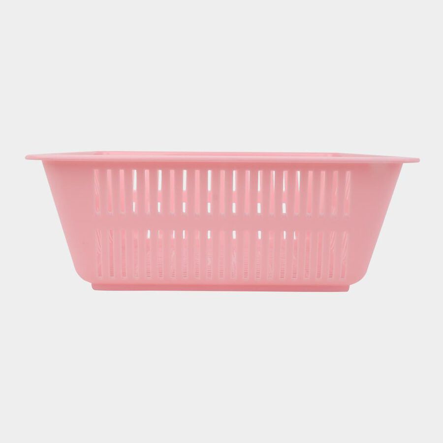 Multicolour Plastic Basket, Set of 4, , large image number null