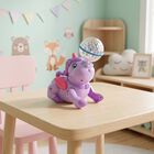 Kid's Dancing Unicorn Toy with Crystal Disco Light Ball, , small