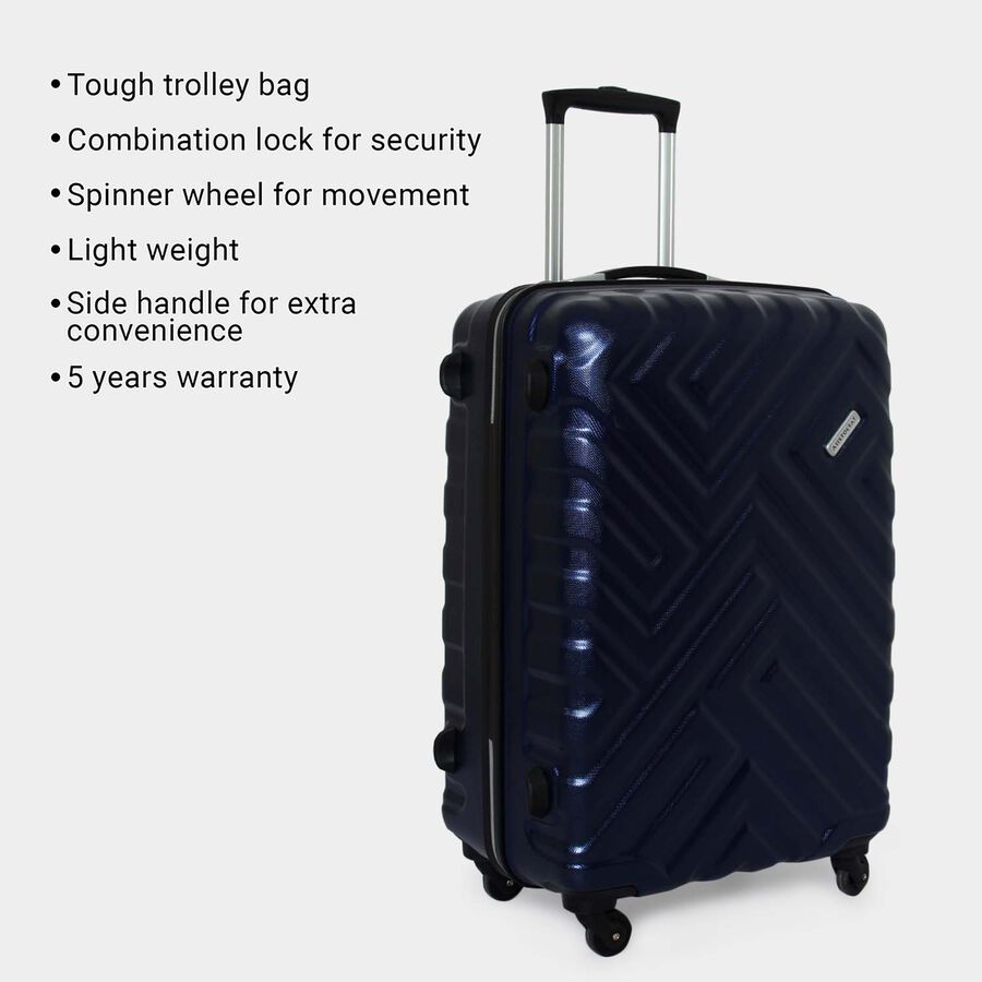 VIP 4 Wheel Hard Case Trolley, Set of 2, Small, Medium Vishal Mega